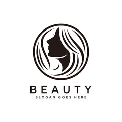 Beauty, salon, spa logo vector