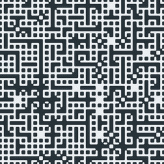 Truchet Random Pattern Generative Tile Art background illustration