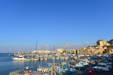 Fototapeta na wymiar Hafen Heraklion, Kreta