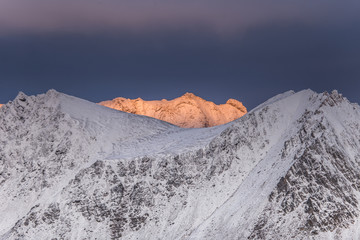 Kolory Spitsbergenu o zachodzie słońca © blackspeed