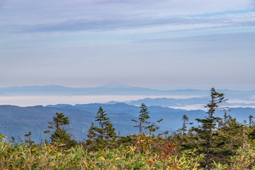 Towada Hachimantai National Park in early autumn