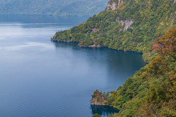 Towada Hachimantai National Park in early autumn