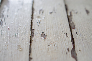 Peel Old white wood background,texture.