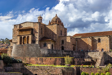 The Quoricancha Temple in the Historic Old City of Cuzco, Peru (UNESCO World Heritage)
