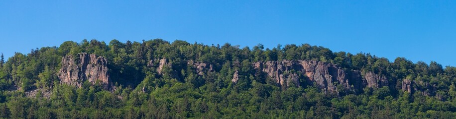 Panorama vom Battertfelsen in Baden Baden