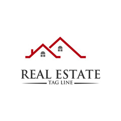 Real estate logo symbol icon vector illustration EPS 10