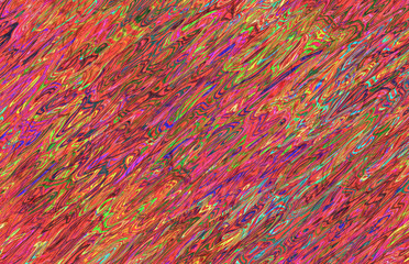 colored abstract decor