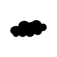 cloud technology vector logo template design