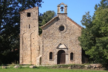 Naklejka premium Chapelle médiévale à Callian