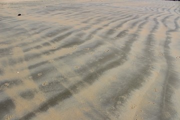 La plage de la Remigeasse à marée basse