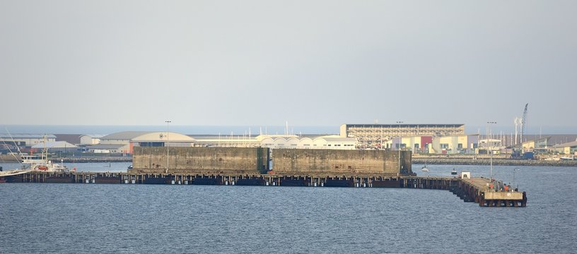 The pair of Phoenixes at Portland Harbour