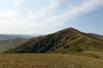 Obraz premium Foothills of the Altai Mountains. Western Siberia. Russia