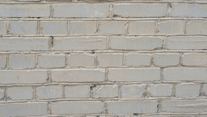 Background texture white brick wall