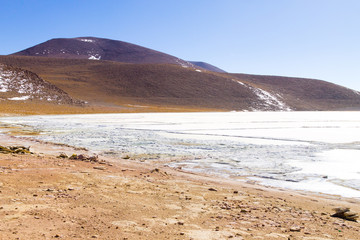 Bolivian lagoon view,Bolivia
