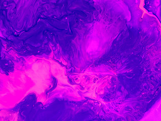 Pink and violet creative abstract hand painted background, marble texture