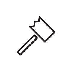 Kitchen vector icon, tool symbol. Simple, flat design for web or mobile app