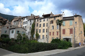 Fototapeta na wymiar Village de Seillans (Midi de la France)