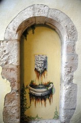 Village de Seillans (Midi de la France)