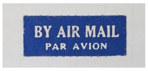 luftpost air mail par avion vintage retro umschlag envelope post letter brief