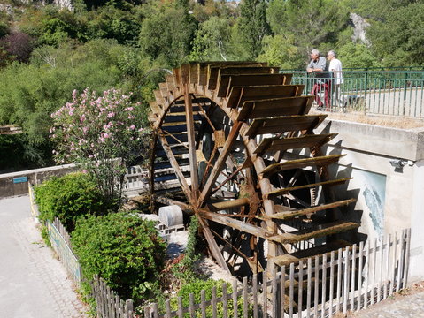 Moulin à eau Fontaine de Vaucluse