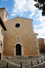 Fototapeta premium Village de Saint-Cézaire (Midi de la France)