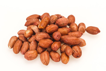 Raw peanut heap - for roast