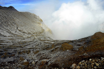 Ijen Crater, Banyuwangi, East Java, Indonesia