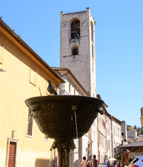 Narni, ancient town in the Province of Terni. Umbria Italy.