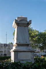 Alter Grabstein in Spanien