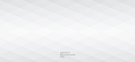 Abstract white shades background, modern futuristic backdrop, play of white shapes