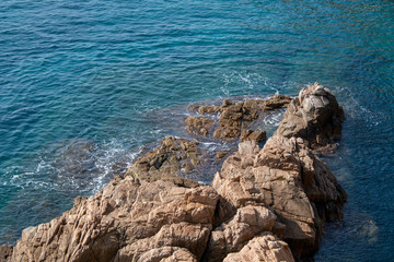 Klippen im Mittelmeer 