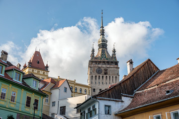 Obraz premium Medieval town of Sighisoara Romania 