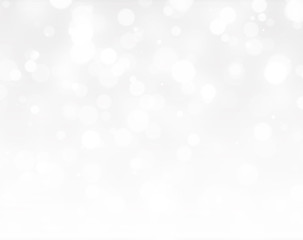 Shiny White Winter Holiday Background