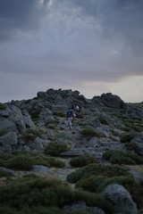 Camping in the mountains