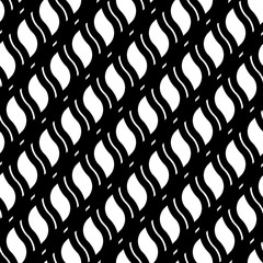 Design seamless monochrome pattern