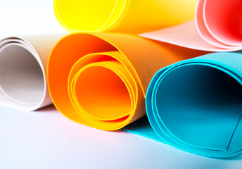 abstract colorful background with circles