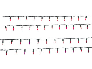 vintage red christmas light bulb for decoration