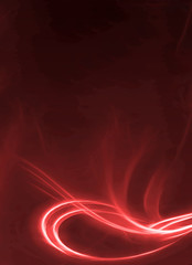 abstract red motion curve beam background