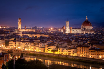 Florence Panorama. Panoramic image of Florence,