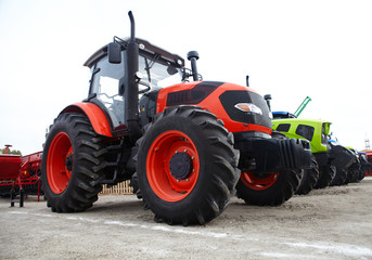 Agricultural tractor and its parts