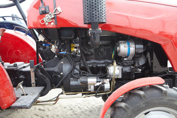 Agricultural tractor and its parts