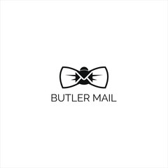 The butler direct mail logo design inspiration