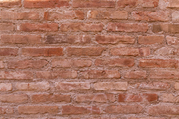 Obraz premium old red brick wall texture background