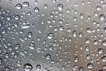 Raindrops on the window