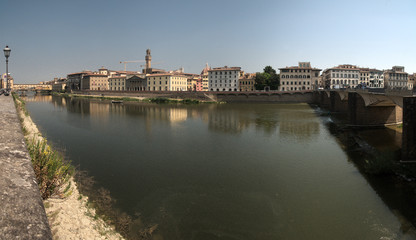 River Arno and Ponte Vecchio in Florence