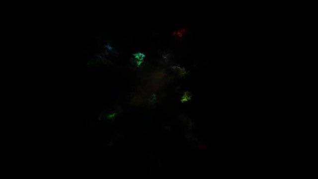 Colorful Powder Explosion v1 with Alpha Channel