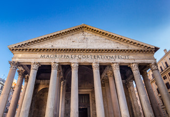 Pantheon in Rom im Sommer