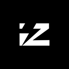 electric Z logo concept vector