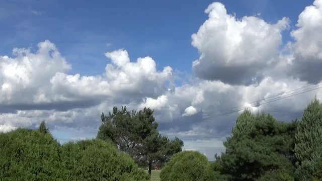 widok na niebo