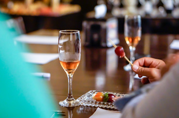 Wine tasting